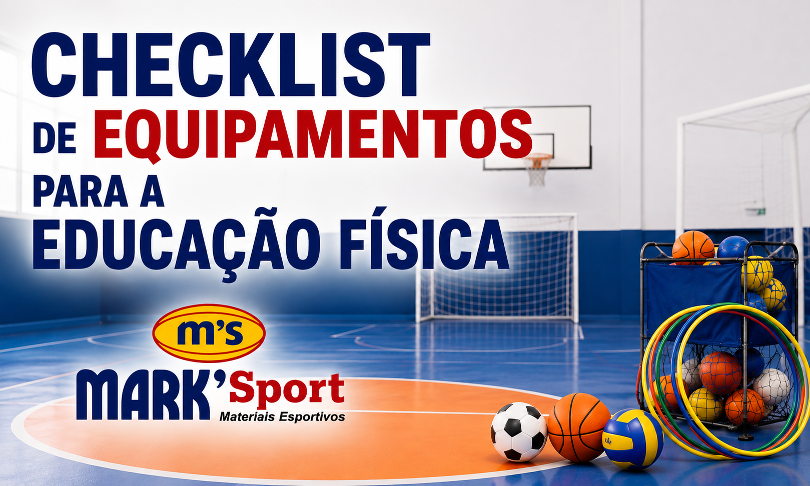 Checklist de equipamentos para a educação física